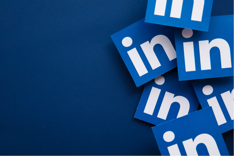 Banner of the LinkedIn Logo.