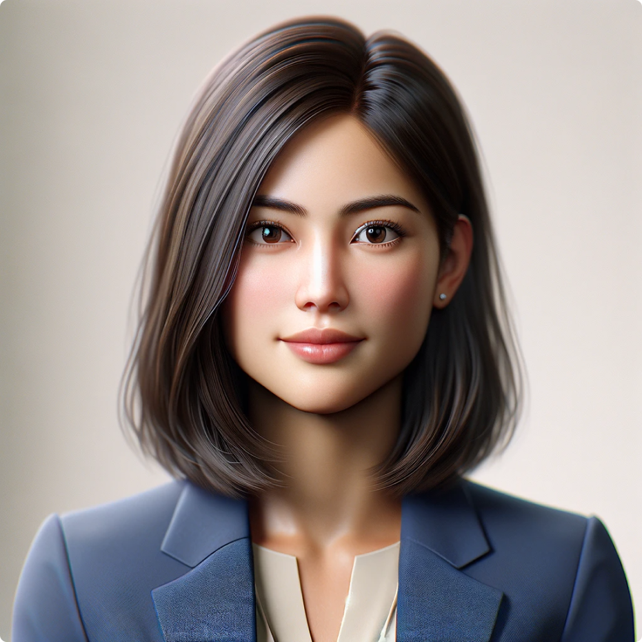 AI generated image of our AI employee solution "Recruitment Rachel"